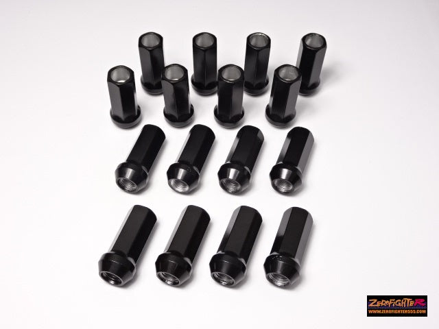 ZEROFIGHTER 16 HEX SEMI-LONG RACING NUTS PENETRATION TYPE ZEROF-01158
