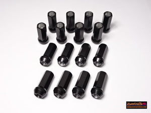 ZEROFIGHTER 16 HEX SEMI-LONG RACING NUTS PENETRATION TYPE ZEROF-00412