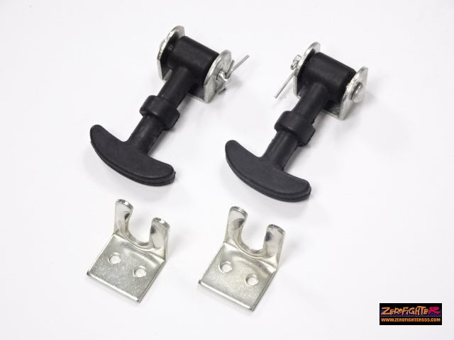 ZEROFIGHTER RUBBER TRUNK-BONNET HOOK SET SHORT ZEROF-00262