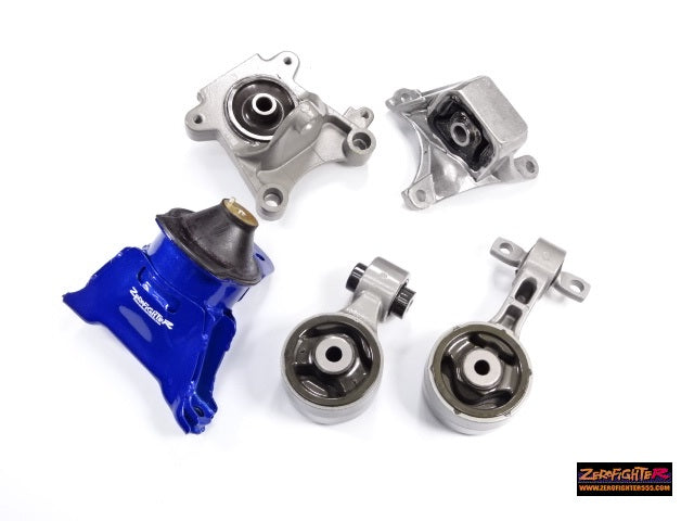 ZEROFIGHTER TYPE R ENGINE MOUNT 5-PIECE SET For CIVIC TYPE R FD2 ZEROF-01018