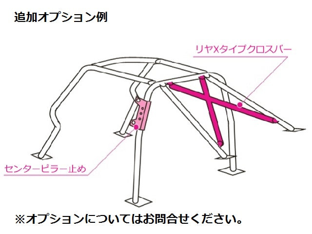 ZEROFIGHTER 12-POINT ROLL BAR KIT ZEROF-00302