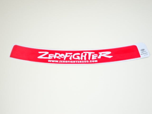 ZEROFIGHTER WINDOW STICKER RED ZEROF-00000