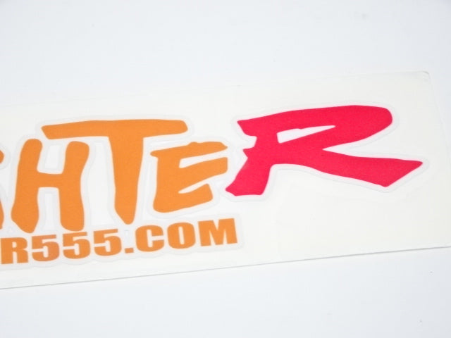 ZEROFIGHTER LOGO STICKER W400 ZEROF-00021