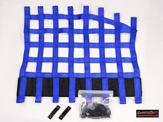 ZEROFIGHTER WINDOW NET FOR RACING SAFETY NET YELLOW FOR  ZEROF-01202