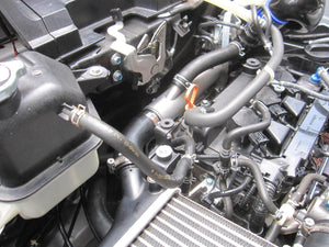 FLATWELL HIGH-FLOW ALUMINUM TURBO PIPE FOR HONDA S660 JW5 FLATWELL-00003