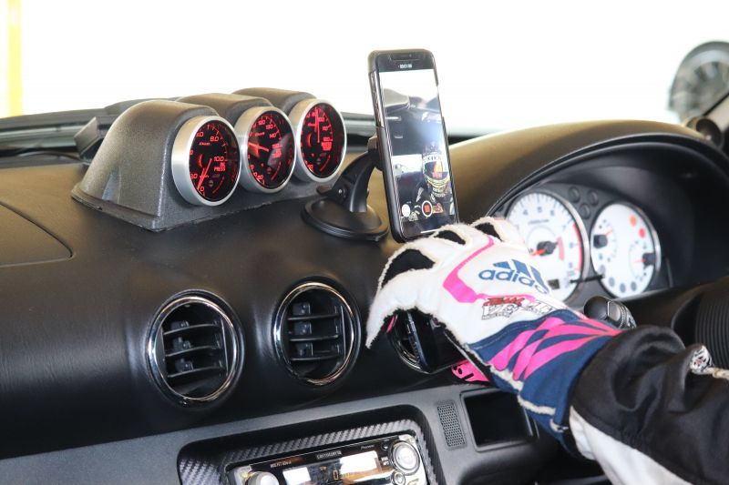 CAR MAKE T&E [PDG] STRONGEST MAGNET HOLDER (FOR DASHBOARD) STRONGEST SMARTPHONE HOLDER FOR DASHBOARD SINGLE UNIT PDGHS001-BK FOR  CARMAKETE-01204