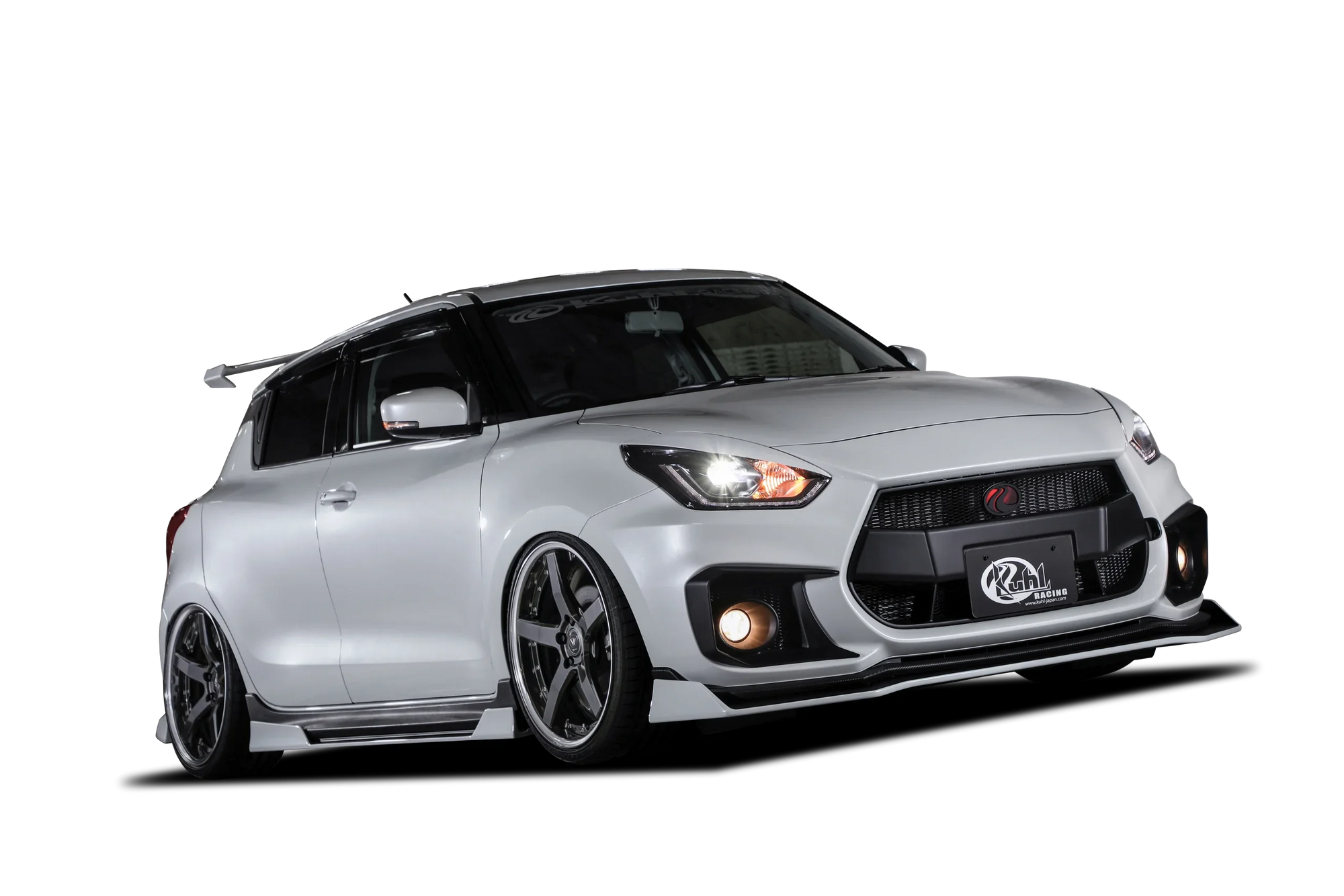 KUHL RACING 33R-SS SLASH FRONT FOG LAMP ATTACHMENT FRP ONE TONE PAINTED FOR SUZUKI SWIFT SPORTS ZC33S MT KUHL-00025