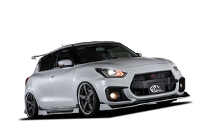 KUHL RACING 33R-SS SLASH FRONT FOG LAMP ATTACHMENT FRP ONE TONE PAINTED FOR SUZUKI SWIFT SPORTS ZC33S MT KUHL-00025