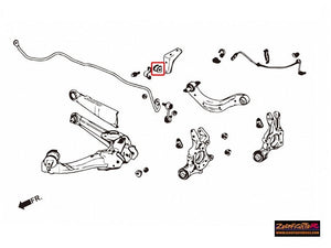ZEROFIGHTER TYPE R REAR STABILIZER BUSH For CIVIC TYPE R FD2 ZEROF-01026