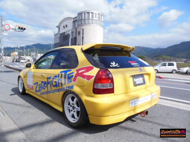 ZEROFIGHTER CENTER OUT STRAIGHT MUFFLER TYPE B For CIVIC EK9 ZEROF-00651