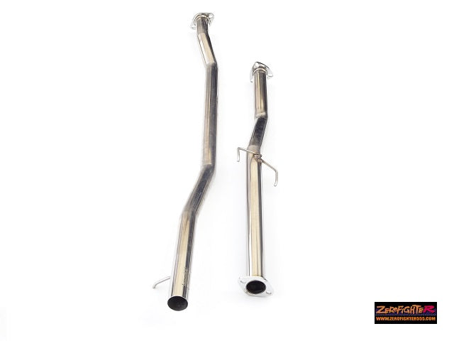 ZEROFIGHTER CENTER OUT STRAIGHT MUFFLER TYPE A For CIVIC EG6 EG5 ZEROF-00437