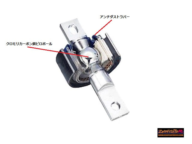 ZEROFIGHTER Rr TRAIL ARM PILLOW BALL BUSH SET For CIVIC COUPE EJ1 EJ7 EM1 ZEROF-00188