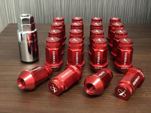 CAR MAKE T&E VERTEX ALUMINUM RACING NUT 45MM VERTEX ALUMINUM RACING NUT 45MM M12 X P1.5 BLUE FOR  CARMAKETE-02123