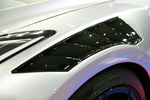 TOP SECRET GT WIDE FRONT FENDER FOR NISSAN GT-R R35 M17 WITH TS BUMPER TOP-SECRET-00079