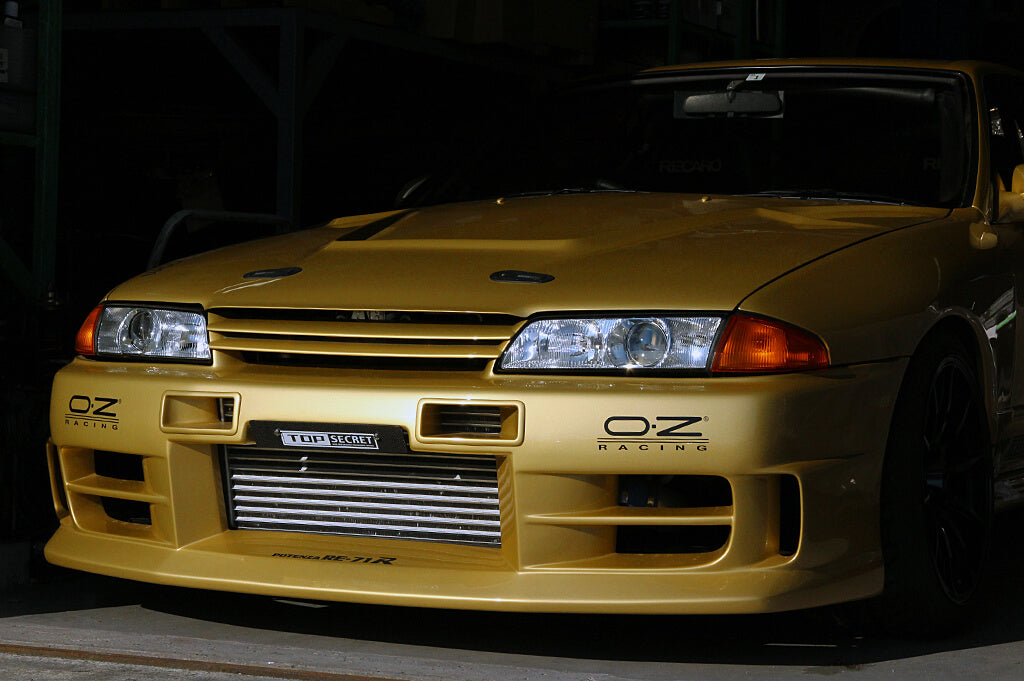 TOP SECRET G-FORCE FRONT BUMPER SPOILER FOR NISSAN SKYLINE GT-R BNR32 TOP-SECRET-00448