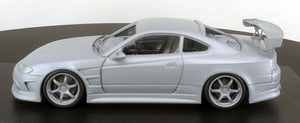 CAR MAKE T&E VERTEX EDGE S15 SILVIA WHITE (1:43 SCALE) 19 INCH IG2130 FOR  CARMAKETE-03025