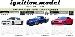 CAR MAKE T&E VERTEX EDGE S15 SILVIA BURUMETA (1:43 SCALE) 18 INCHES IG2131 FOR  CARMAKETE-00175