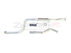 ZEROFIGHTER GRAND STAINLESS STRAIGHT MUFFLER For CIVIC EF3 3-DOOR H B ZEROF-00329