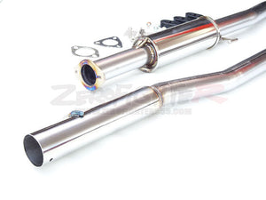 ZEROFIGHTER GRAND STAINLESS CENTER OUT STRAIGHT MUFFLER For CIVIC EF9 ZEROF-00326