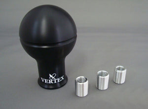 CAR MAKE T&E VERTEX SHIFT KNOB MONOCHROME V2 (NEW VERTEX SHIFT KNOB MONOCHROME) WHITE FUNKY PINK LOGO NON-REVERSE TRIGGER VEHICLE prmver-s15 FOR  CARMAKETE-00165