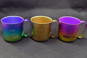 TOP SECRET TITANIUM MUG RED TITANIUM FOR  TOP-SECRET-00346