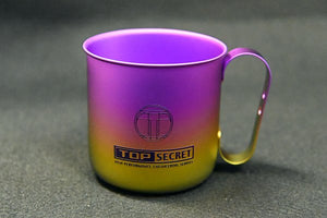 TOP SECRET TITANIUM MUG RED TITANIUM FOR  TOP-SECRET-00346