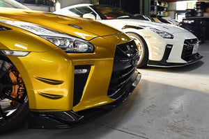 TOP SECRET M17 FULL BUMPER KIT VER.S HALF CARBON FOR NISSAN GT-R R35 TOP-SECRET-00077