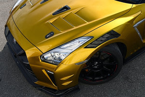 TOP SECRET M17 FULL BUMPER KIT VER.S HALF CARBON FOR NISSAN GT-R R35 TOP-SECRET-00077