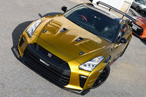 TOP SECRET M17 FULL BUMPER KIT VER.S HALF CARBON FOR NISSAN GT-R R35 TOP-SECRET-00077