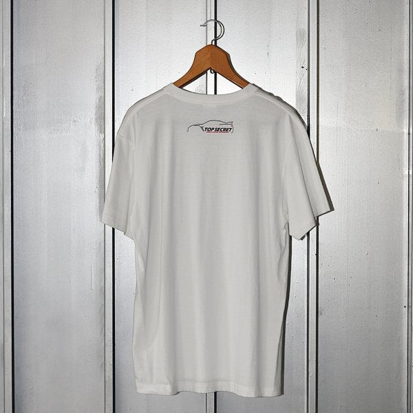 TOP SECRET TS T-SHIRT WHITE S FOR  TOP-SECRET-00269