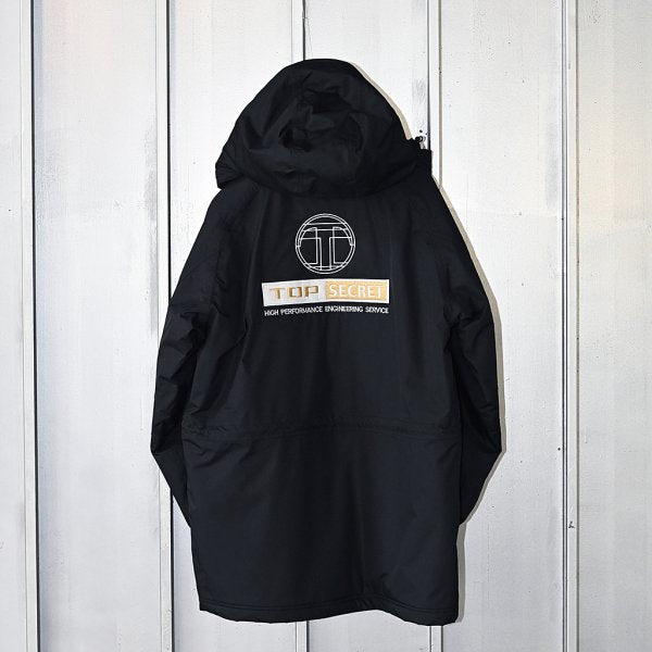 TOP SECRET TS COLD WEATHER HALF COAT WITH TS EMBLEM LOGO M FOR  TOP-SECRET-00247