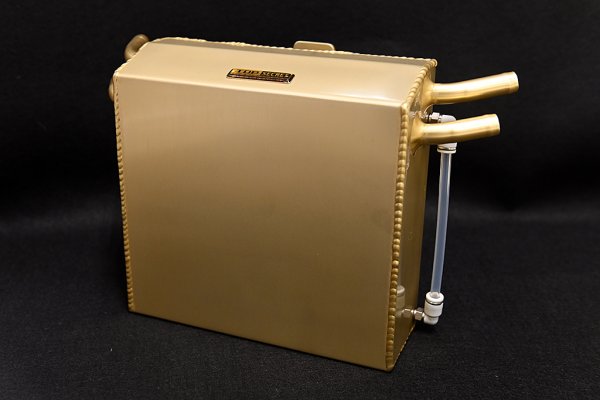 TOP SECRET OIL CATCH TANK SPL GOLD FOR NISSAN GT-R R35 TOP-SECRET-00149