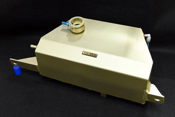 TOP SECRET ALUMINUM RESERVE TANK SPL GOLD FOR NISSAN GT-R R35 TOP-SECRET-00146