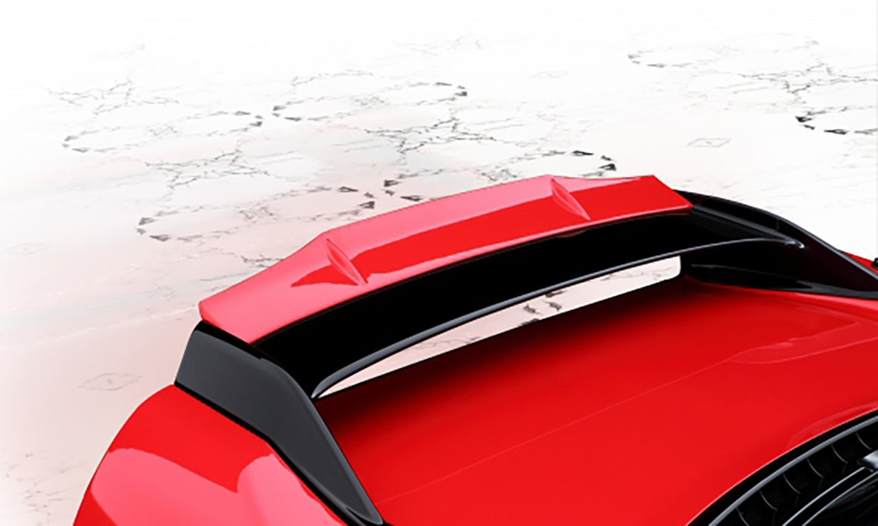 ROWEN REAR GURNEY FLAP CARBON CLEAR PAINTED FOR HONDA NSX NA2  1H002W10