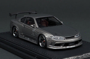 CAR MAKE T&E 1:43 VERTEX EDGE S15 SILVIA SILVER (IG2133) LIMITED TO 100 UNITS WORLDWIDE IG2133 FOR  CARMAKETE-03021