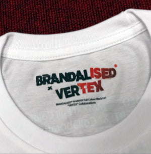 CAR MAKE T&E BRANDALISED X VERTEX PANDA GUNS TEE (PANDA GUN: BANKSY GRAFFITI ART) M (WIDTH: 45.7CM LENGTH: 67.8CM) BANKSY-04 FOR  CARMAKETE-00128