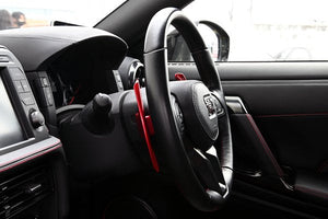 TOP SECRET M17 PADDLE SHIFTERS GOLD WITH RED MARK FOR NISSAN GT-R R35 TOP-SECRET-00136