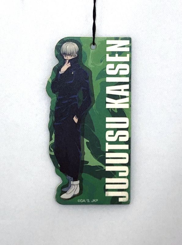 CAR MAKE T&E JUJUTSU KAISEN HANGING AIR FRESHENER [INUMAKI TOGE] JJKS-AF-IM FOR  CARMAKETE-00100