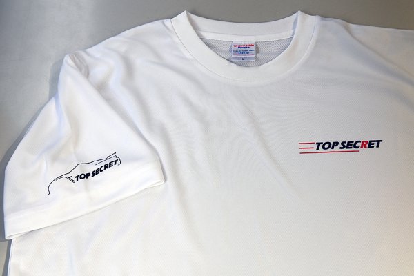 TOP SECRET TS DRY T-SHIRT BLACK S FOR  TOP-SECRET-00227