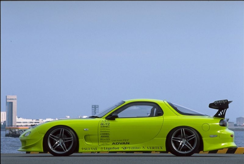 CAR MAKE T&E [VERTEX] FD3S RX-7 SIDE STEP LEFT SIDE (PASSENGER SIDE) ONLY FOR  CARMAKETE-02357