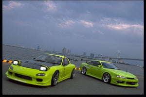 CAR MAKE T&E [VERTEX] FD3S RX-7 SIDE STEP LEFT SIDE (PASSENGER SIDE) ONLY FOR  CARMAKETE-02357