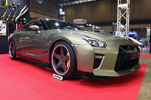 TOP SECRET OZ NEW FUTURA TOP SECRET 20X11 30 FOR NISSAN GT-R R35 FRONT WIDE FENDER TOP-SECRET-00173