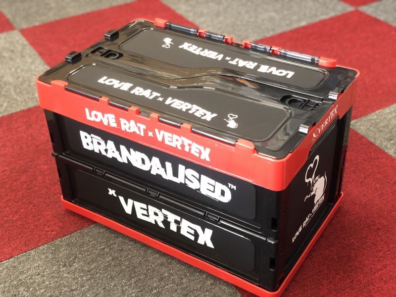 CAR MAKE T&E BRANDALISED X VERTEX BANKSY FOLDING CONTAINER FOR  CARMAKETE-00002