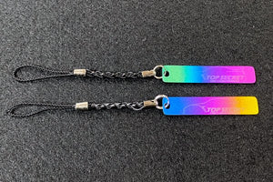 TOP SECRET TITANIUM MOBILE PHONE STRAP GREEN PURPLE FOR  TOP-SECRET-00343