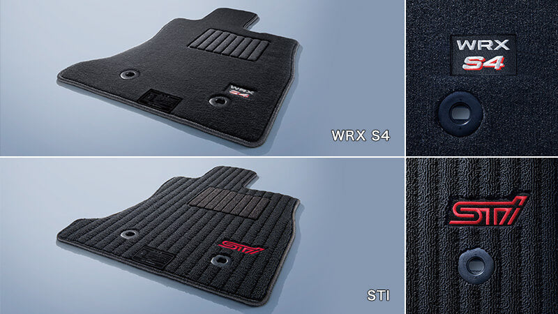 SUBARU FLOOR MAT SET STI FOR SUBARU WRX S4 VB J5017VC210