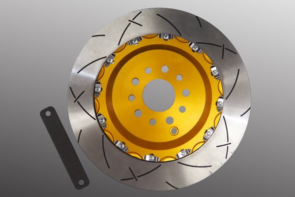TOP SECRET REAR BRAKE ROTOR STEEL 400Φ FOR NISSAN GT-R R35 TOP-SECRET-00163