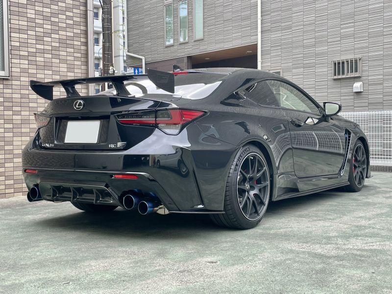 LEMS ICODE X LEMS TITANIUM MUFFLER REAR PIECE FOR LEXUS RCF DBA-USC10-FCZRH 5BA-USC10-FCZRH L582 