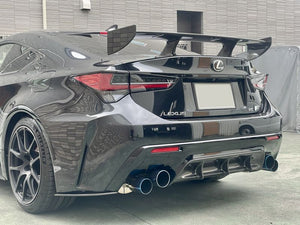 LEMS ICODE X LEMS TITANIUM MUFFLER REAR PIECE FOR LEXUS RCF DBA-USC10-FCZRH 5BA-USC10-FCZRH L582 
