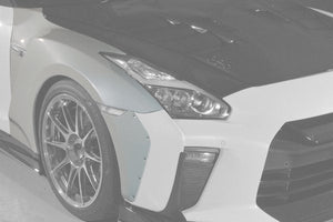 TOP SECRET M17 FRONT WIDE FENDER TYPE 3 CARBON FOR NISSAN GT-R R35 TOP-SECRET-00086