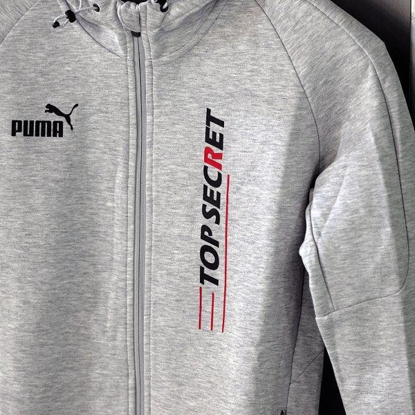 TOP SECRET TS PUMA WHITE GREY HOODIE XXL FOR  TOP-SECRET-00212